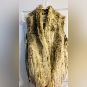 BCBGeneration Women's Faux Fur Vest
